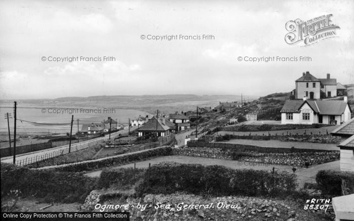 Photo of Ogmore By Sea, General View 1938