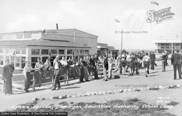 Photo of Ogmore By Sea, Glamorgan Education Authority School Camp c.1950
