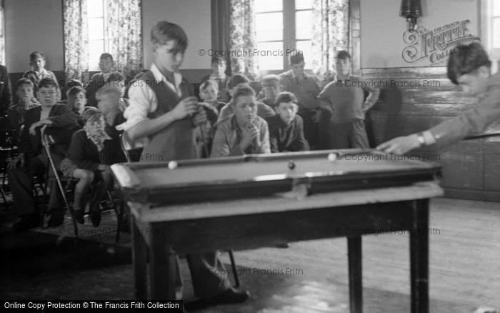 Photo of Ogmore By Sea, School Camp, A Billiards Tournament 1950