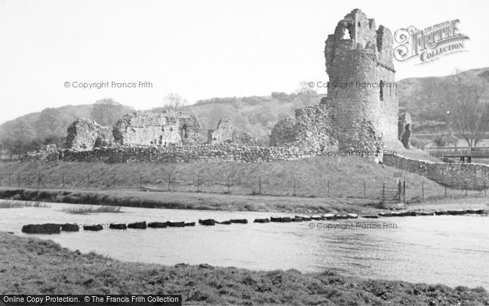 Photo of Ogmore By Sea, Stepping Stones And Castle c.1950