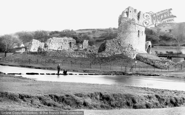 Photo of Ogmore By Sea, Stepping Stones And Ogmore Castle 1937