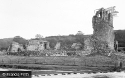 Ogmore By Sea, Stepping Stones And Ogmore Castle c.1950, Ogmore-By-Sea