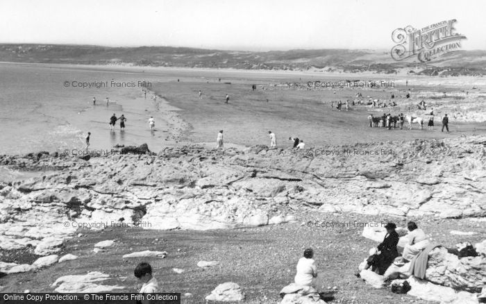 Photo of Ogmore By Sea, The Beach c.1950