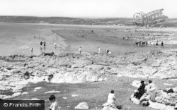 Ogmore By Sea, The Beach c.1950, Ogmore-By-Sea