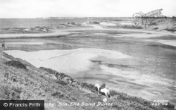Ogmore By Sea, The Sand Dunes c.1955, Ogmore-By-Sea
