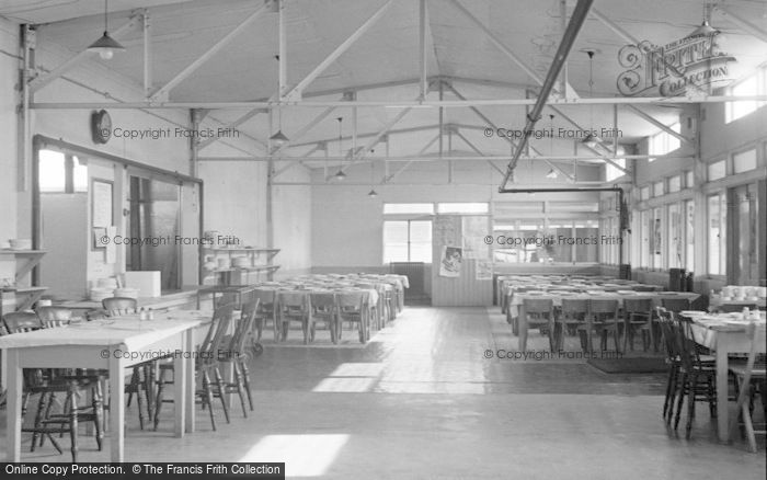 Photo of Ogmore By Sea, The School Camp, Dining Hall 1950