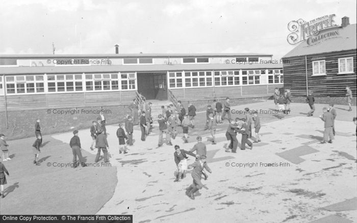 Photo of Ogmore By Sea, The School Camp, Playground And Dining Hall 1950
