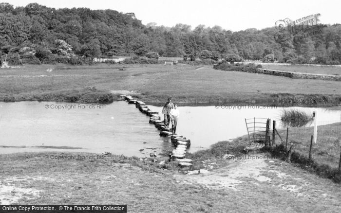 Photo of Ogmore By Sea, The Stepping Stones c.1950