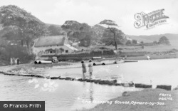 Ogmore By Sea, The Stepping Stones c.1960, Ogmore-By-Sea