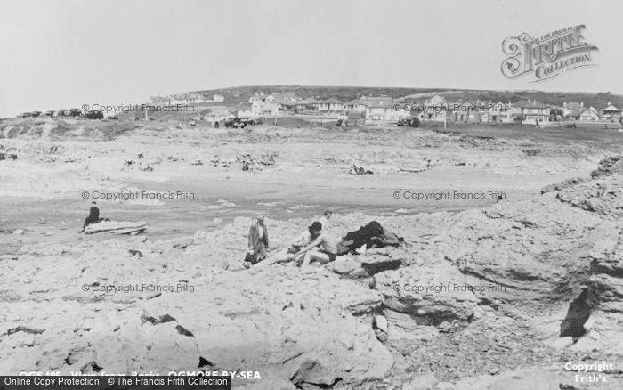 Photo of Ogmore By Sea, View From Rocks c.1950
