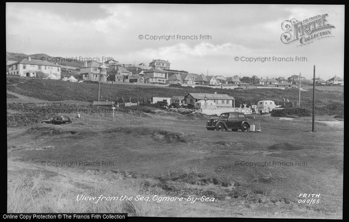 Photo of Ogmore By Sea, View From The Sea c.1955