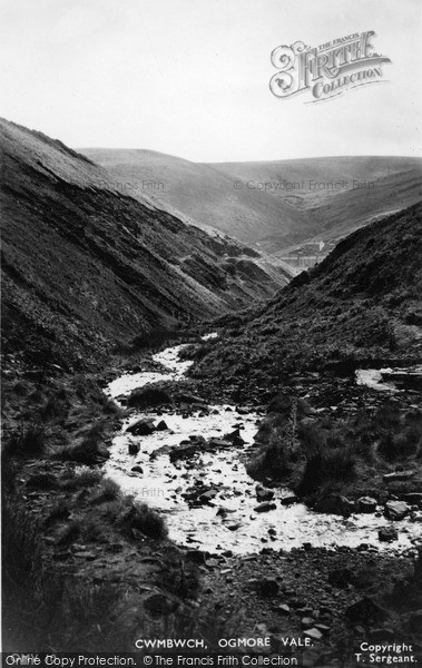 Photo of Ogmore Vale, Cwmbwch c.1955