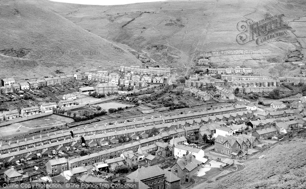 Photo of Ogmore Vale, General View c.1955