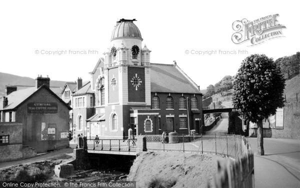 Photo of Ogmore Vale, Workmen's Hall c1955