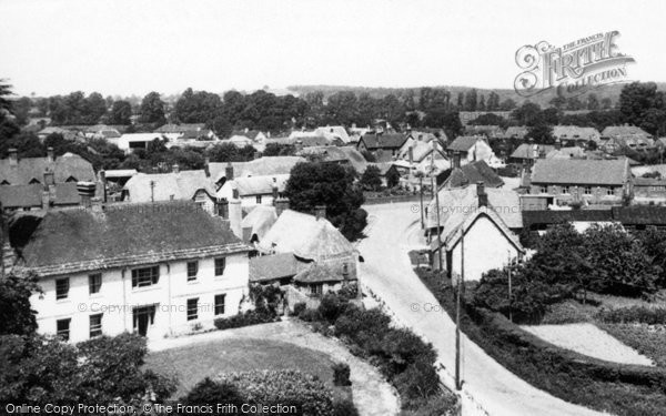 Photo of Okeford Fitzpaine, The Village From The Church Tower c.1960