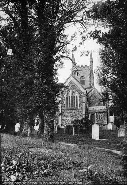 Photo of Okehampton, All Saints Parish Church 1893