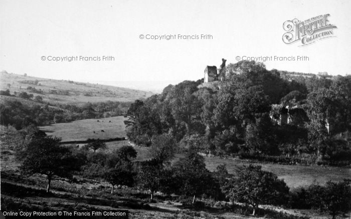 Photo of Okehampton, Castle And Park 1890