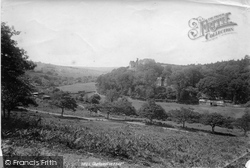 Castle And Park 1893, Okehampton