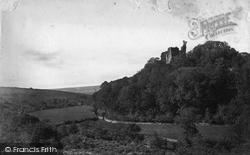 Castle c.1871, Okehampton