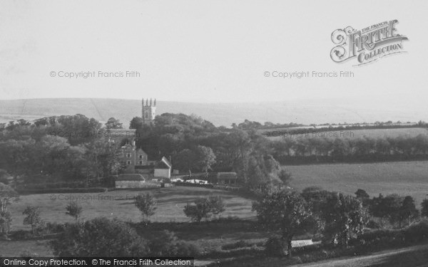 Photo of Okehampton, Church And Tors 1890