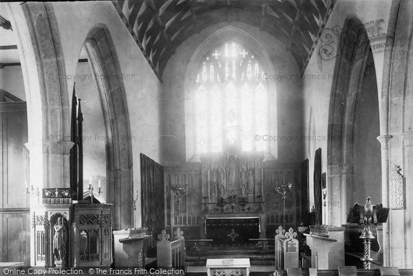 Photo of Okehampton, Church Interior 1895