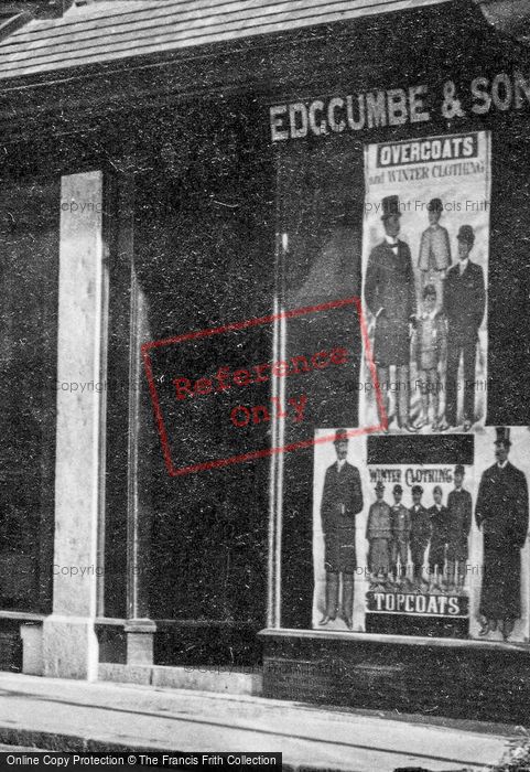 Photo of Okehampton, Edgcumbe & Sons Adverts 1895