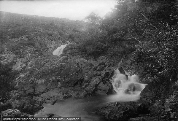 Photo of Okehampton, Falls On Dartmoor 1891
