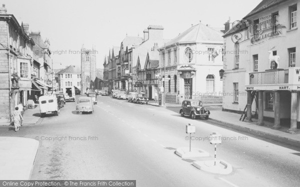Photo of Okehampton, Fore Street c.1955