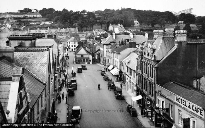 Photo of Okehampton, Fore Street From Church Tower 1929