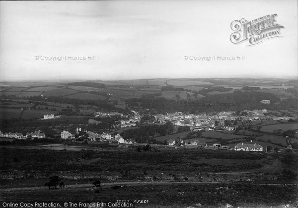 Photo of Okehampton, From Above Station 1895