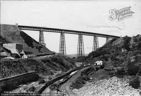 Photo of Okehampton, Meldon Viaduct 1890