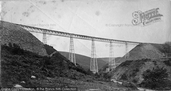 Photo of Okehampton, Meldon Viaduct c.1874