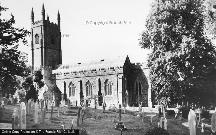 Photo of Okehampton, Parish Church c.1955