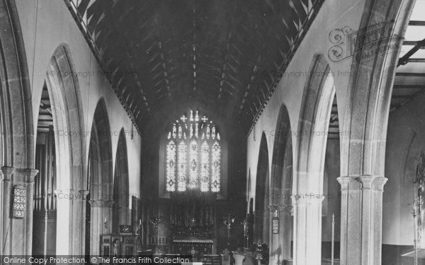 Photo of Okehampton, Parish Church Interior 1904