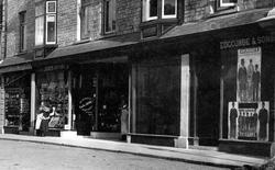 S & A Jane Stationer And Edgcumbe & Sons, Fore Street 1895, Okehampton