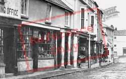 Shops In Fore Street c.1871, Okehampton