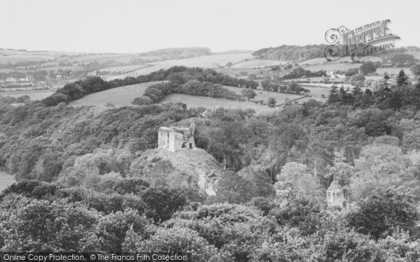Photo of Okehampton, The Castle From Camp Hill c.1965