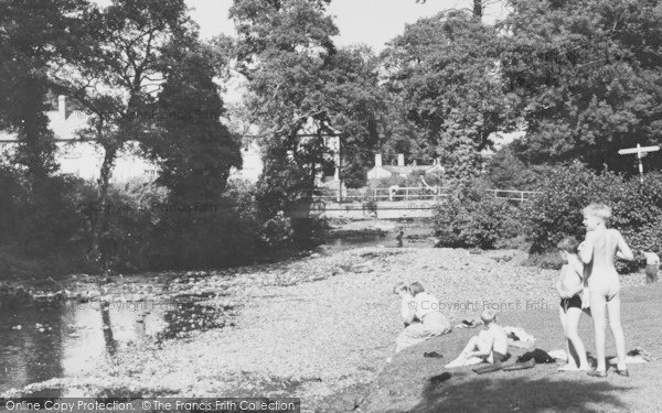 Photo of Okehampton, West Okement River c.1960