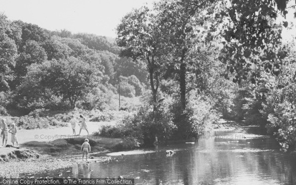 Photo of Okehampton, West Okement River c.1960