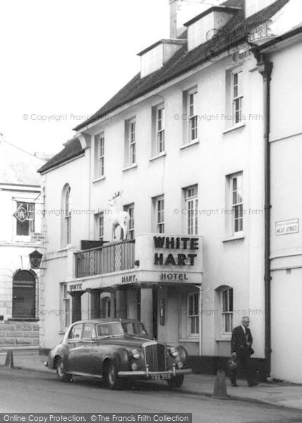 Photo of Okehampton, White Hart Hotel c.1965