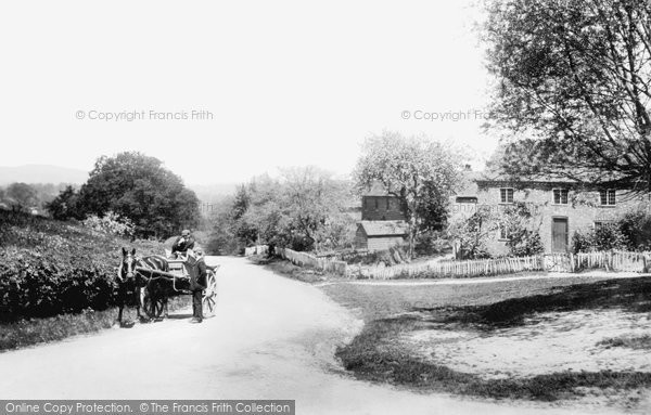 Photo of Okewood Hill, Sent And Rydersfield Cottages 1906