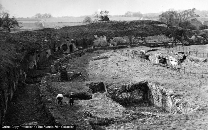 Photo of Old Basing, Basing House Ruins c.1955