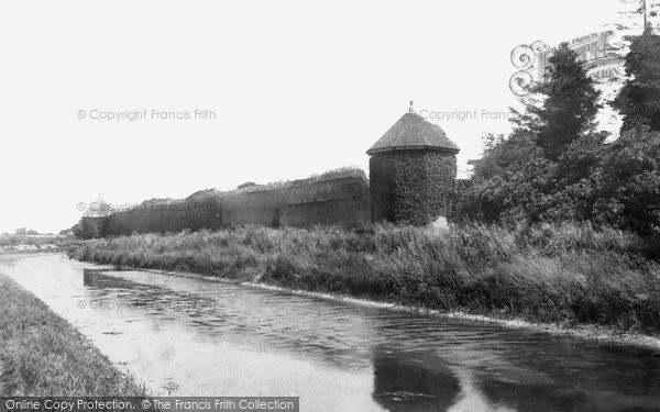 Photo of Old Basing, From The Basingstoke Canal 1898