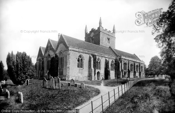 Photo of Old Basing, St Mary's Church 1898