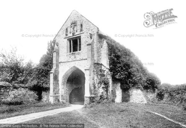 Photo of Old Cleeve, Abbey, The Gate 1890