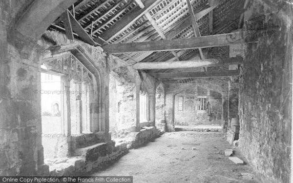 Photo of Old Cleeve, Cleeve Abbey, Cloisters 1913