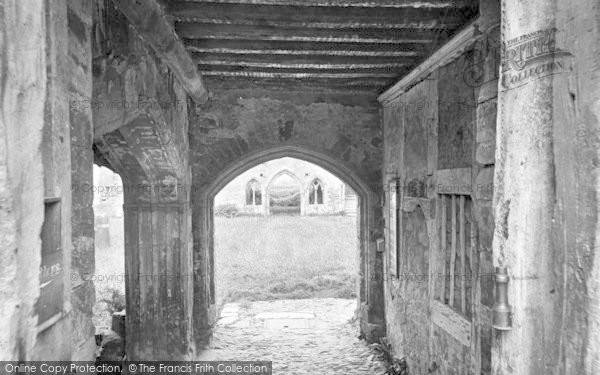 Photo of Old Cleeve, Cleeve Abbey, Entrance Gate 1919