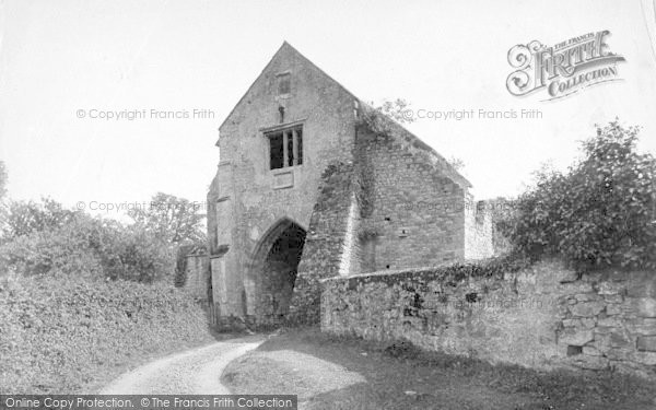 Photo of Old Cleeve, Cleeve Abbey, Gateway 1913