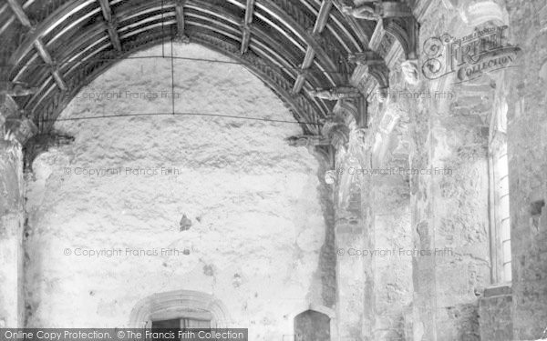 Photo of Old Cleeve, Cleeve Abbey, The Refectory 1938