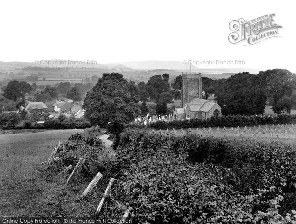 Photo of Old Cleeve, The Church And Village 1930